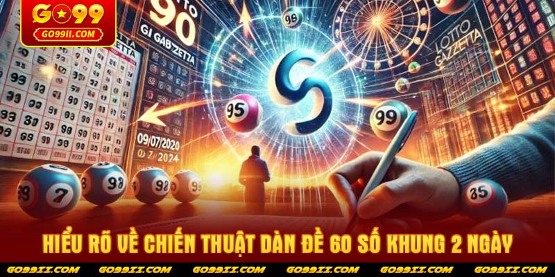 Hiểu rõ về chiến thuật dàn đề 60 số khung 2 ngày